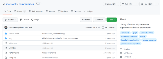 发现一个宝藏 Python 库，玩社区发现算法的不能错过！